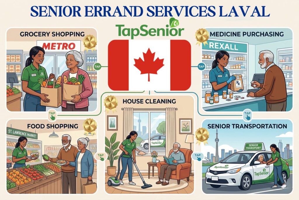 Senior Errand Services Laval