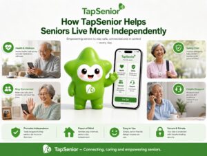 How TapSenior Helps Seniors Live More Independently