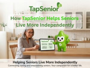How TapSenior Helps Seniors Live More Independently