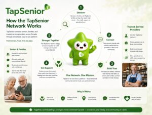 How the TapSenior Network Works