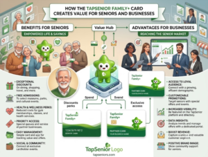How the TapSenior Family+ Card Creates Value for Seniors and Businesses