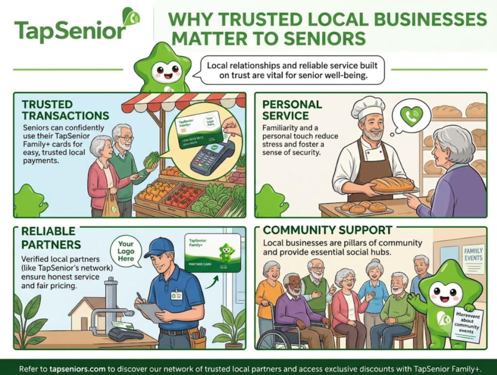 Why Trusted Local Businesses Matter to Seniors