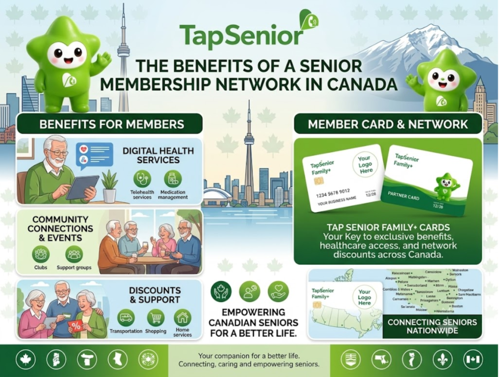 The Benefits of a Senior Membership Network in Canada
