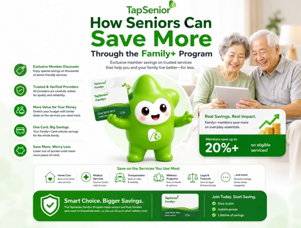 How Seniors Can Save More Through the Family+ Program