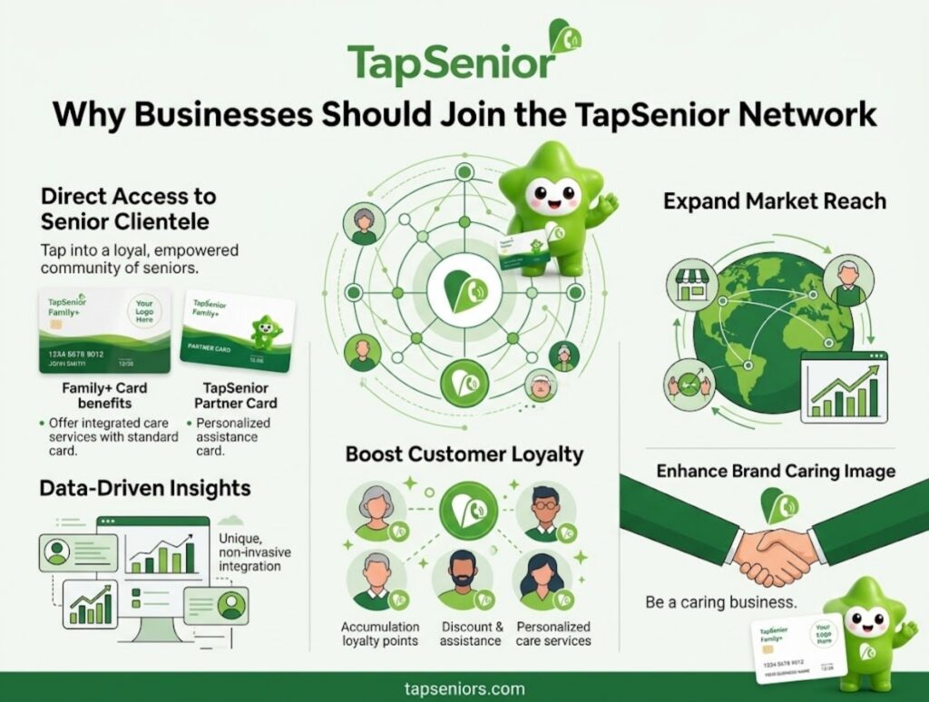 Why Businesses Should Join the TapSenior Network