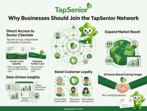 Why Businesses Should Join the TapSenior Network