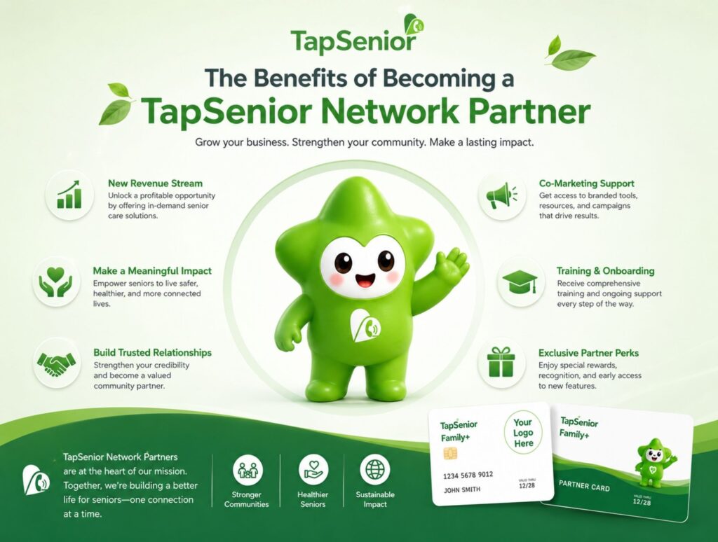 The Benefits of Becoming a TapSenior Network Partner