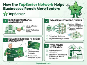 How the TapSenior Network Helps Businesses Reach More Seniors