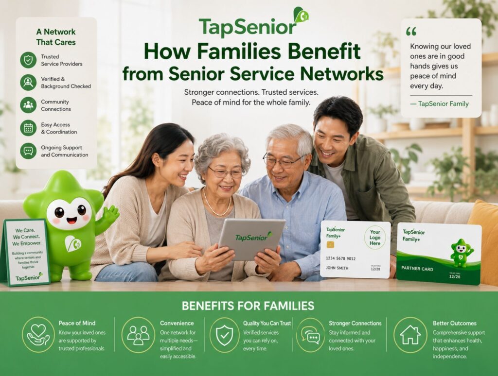 How Families Benefit from Senior Service Networks