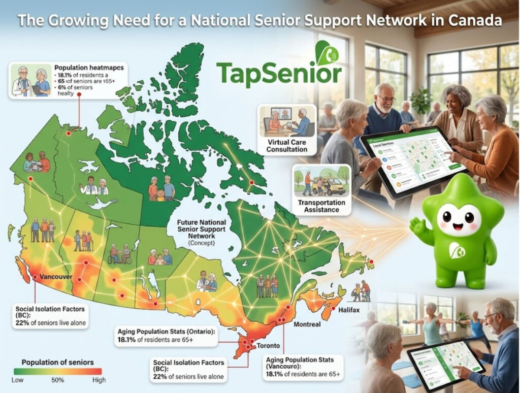 The Growing Need for a National Senior Support Network in Canada