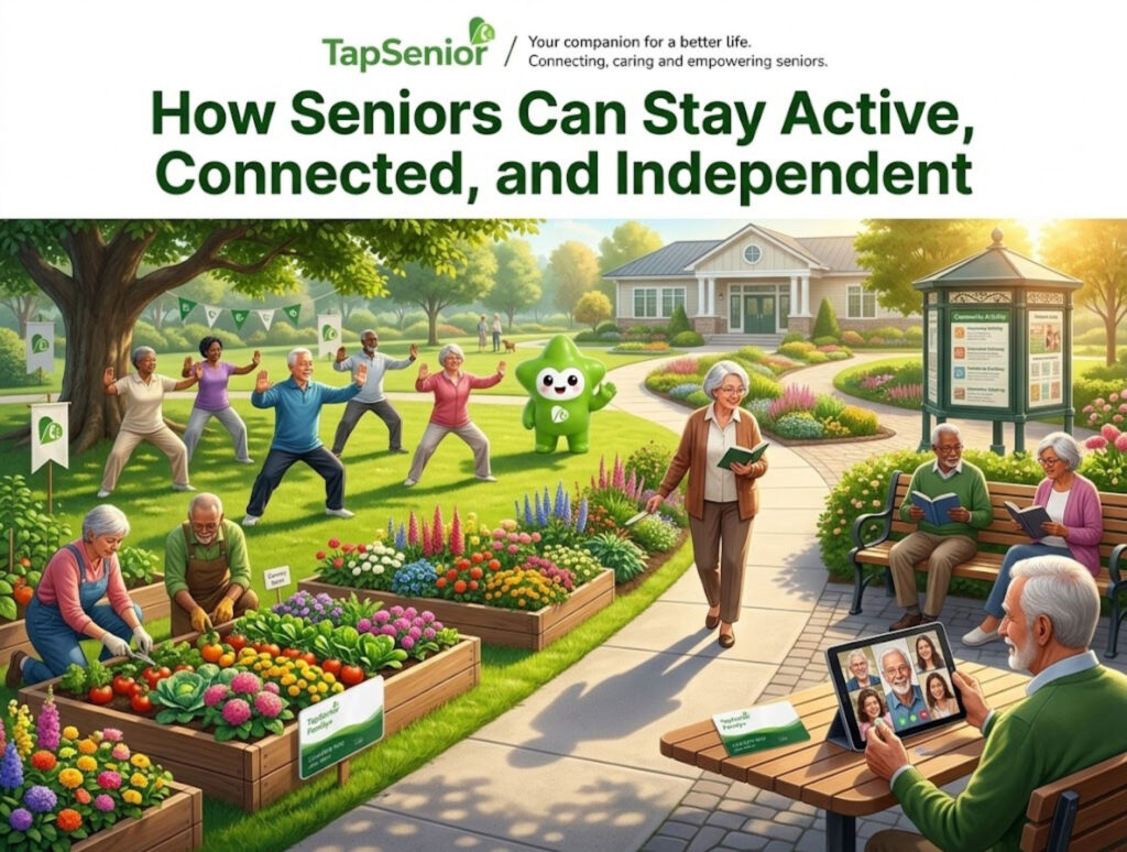 How Seniors Can Stay Active Connected and Independent