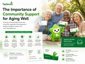 The Importance of Community Support for Aging Well
