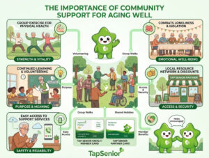 The Importance of Community Support for Aging Well