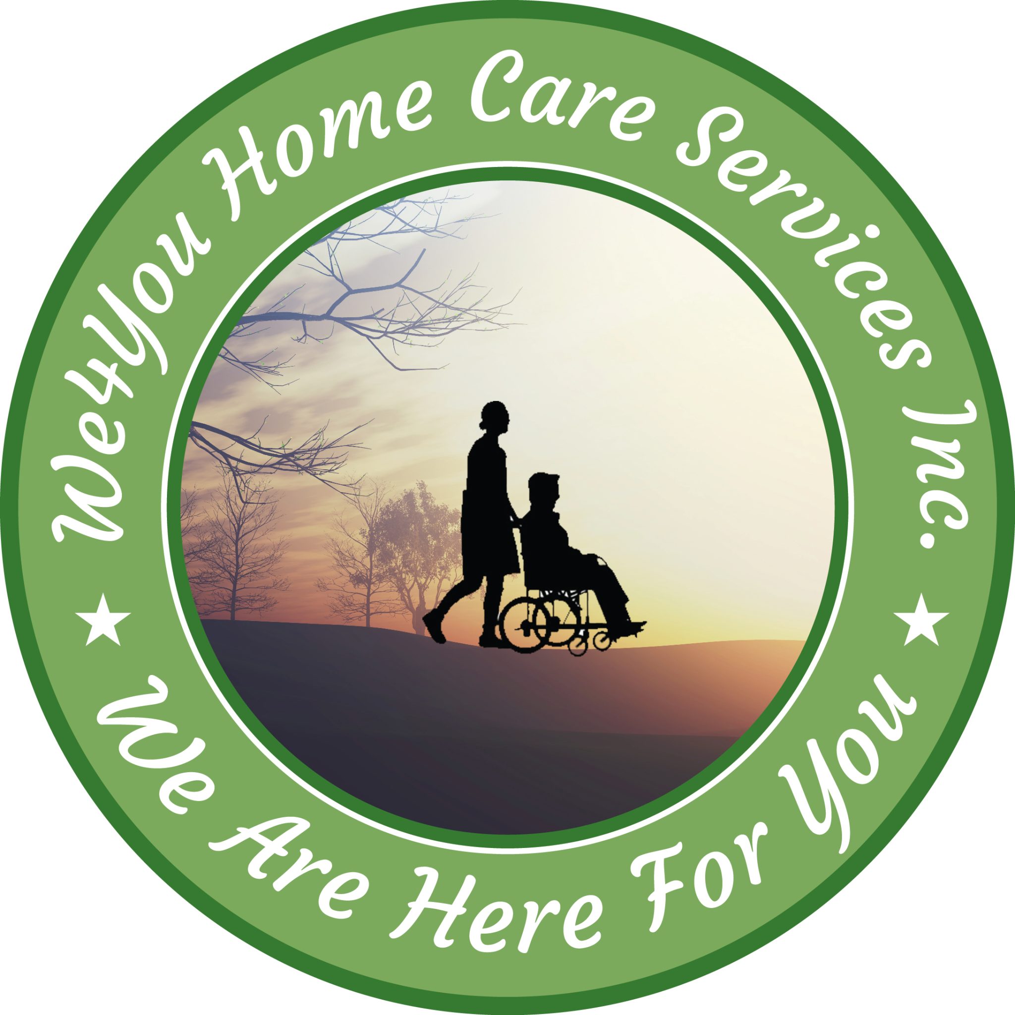 Elderly or Senior Care services logo