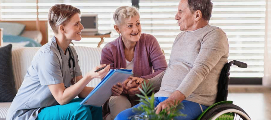 Home Health Care Services logo
