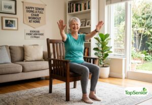 Full Chair Workout - No Equipment, Seated
