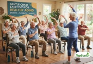 Gentle Range of Motion Chair Exercises for SENIORS