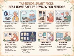 TapSenior Smart Picks: Best Home Safety Devices for Seniors