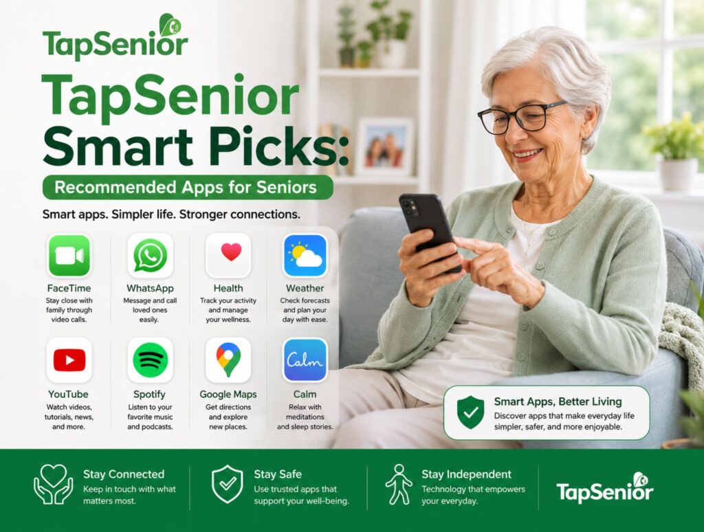 TapSenior Smart Picks: Recommended Apps for Seniors