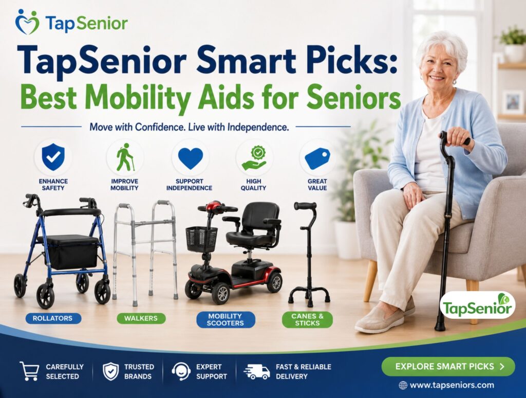 TapSenior Smart Picks: Best Mobility Aids for Seniors