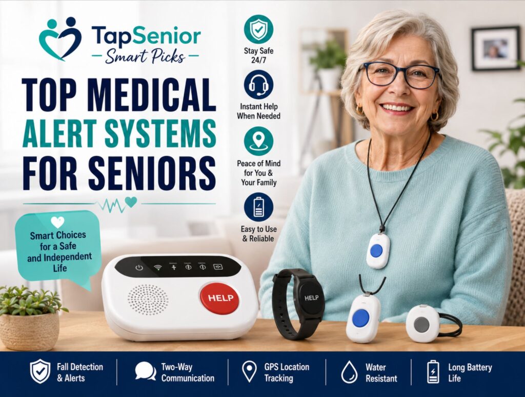 TapSenior Smart Picks: Top Medical Alert Systems for Seniors