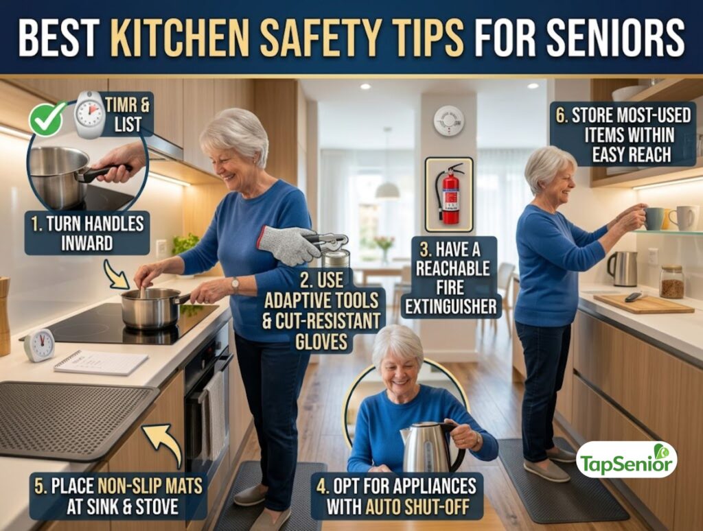 Best Kitchen Safety Tips for Seniors