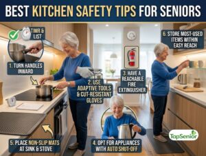 Best Kitchen Safety Tips for Seniors