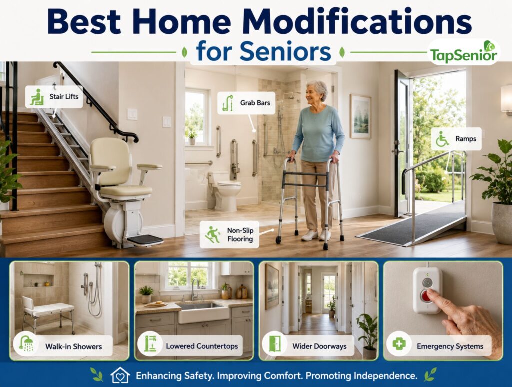 Best Home Modifications for Seniors