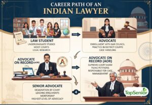 Difference between Advocate, Senior advocate and Advocate on Record