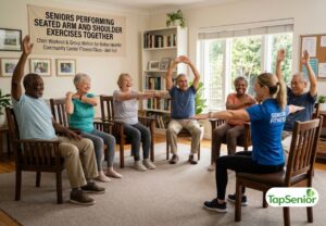 Full Chair Workout - No Equipment, Seated