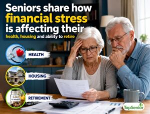 Seniors Share How Financial Stress Is Affecting Their Health, Housing and Ability to Retire