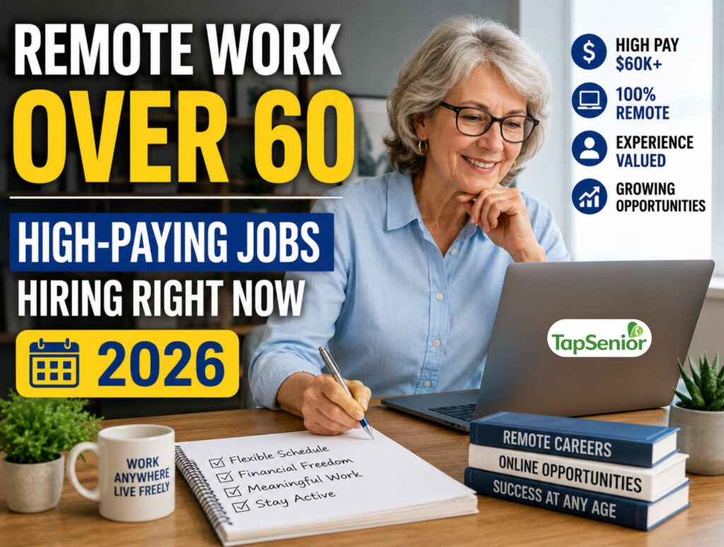 Remote Work Over 60 | High-Paying Jobs Hiring Right Now 2026