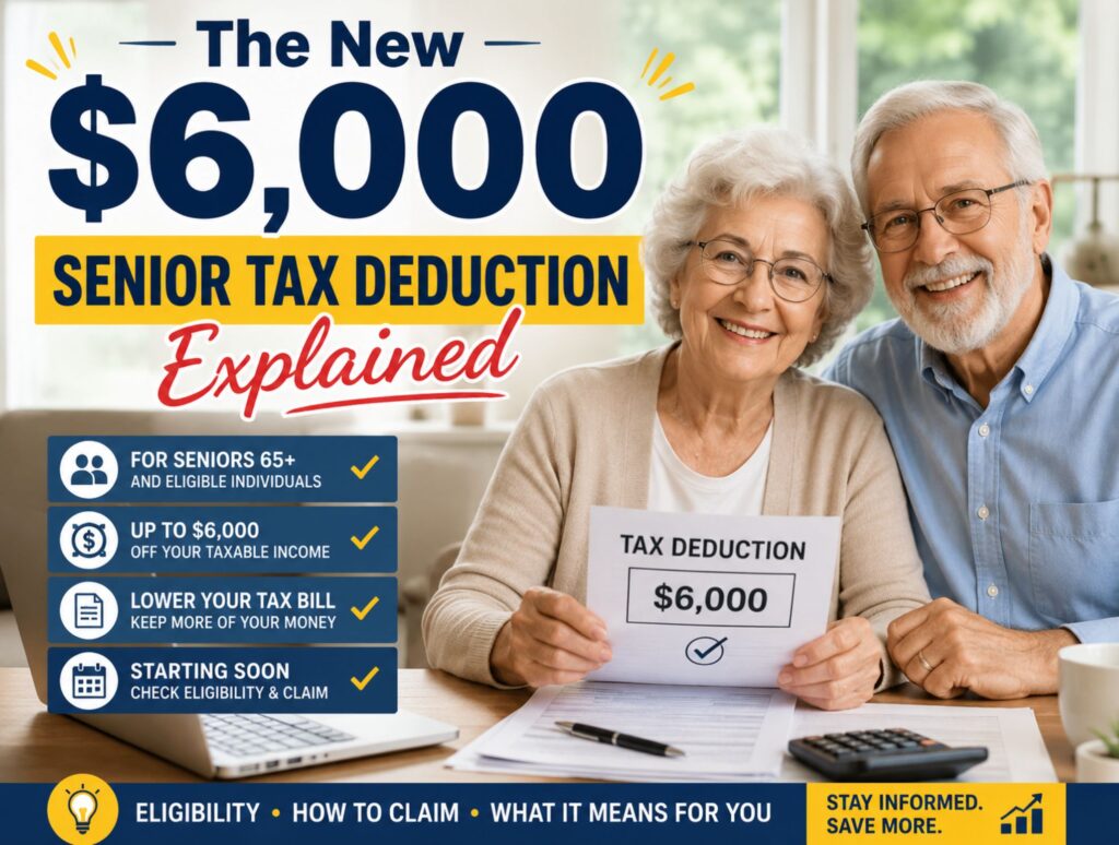 The New $6000 Senior Tax Deduction Explained