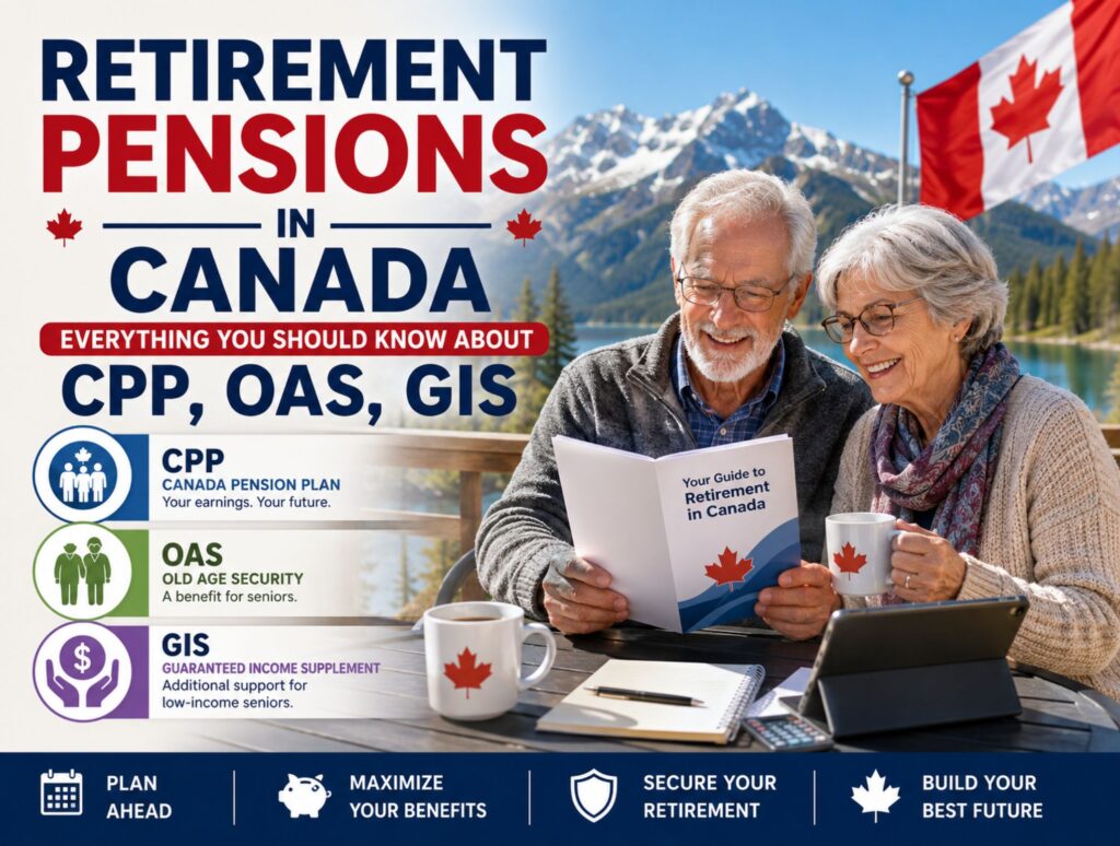 Retirement Pensions in Canada - Everything You Should Know About CPP, OAS, GIS