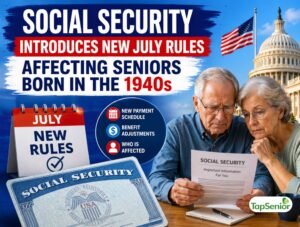 Social Security Introduces New July Rules Affecting Seniors Born in the 1940s