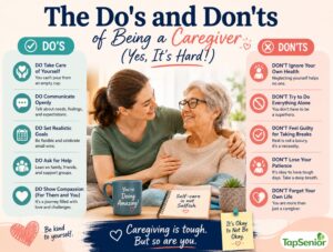 The Do's and Don'ts of Being a Caregiver (Yes- It's Hard!)