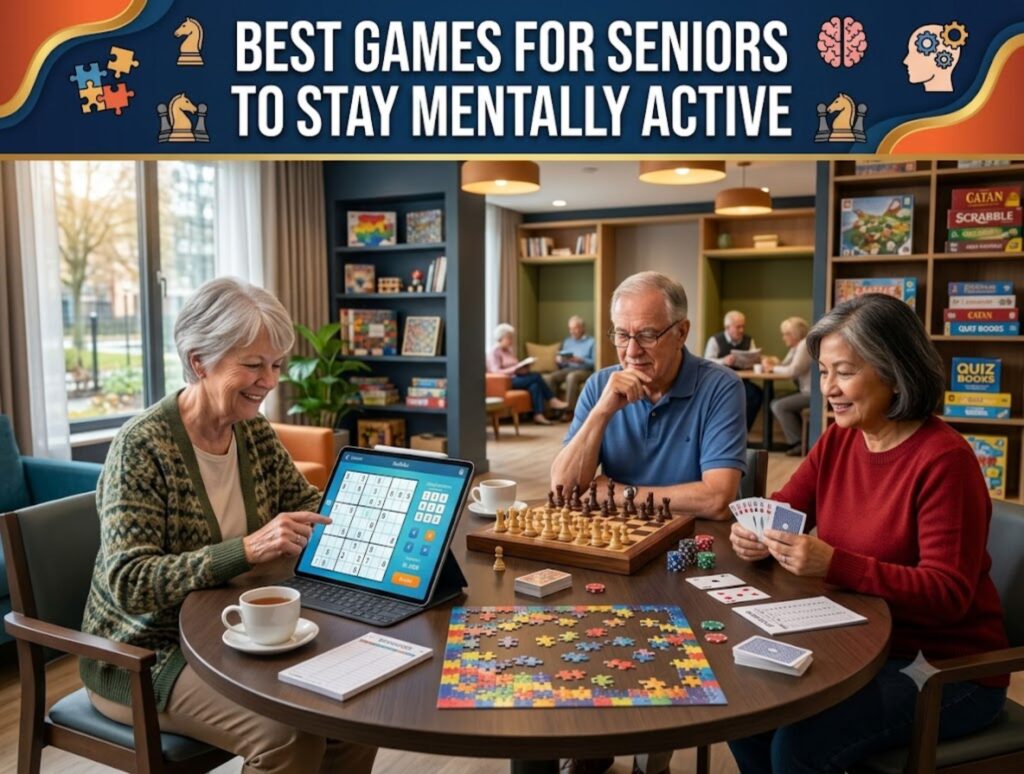 Best Games for Seniors to Stay Mentally Active