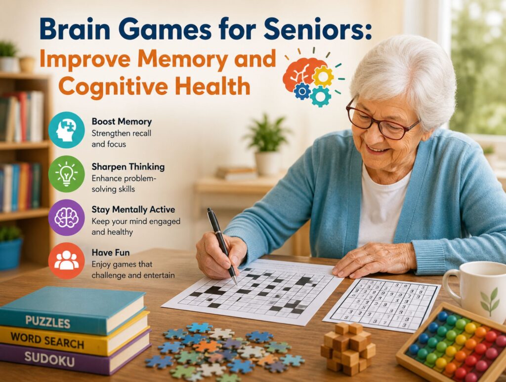 Brain Games for Seniors: Improve Memory and Cognitive Health