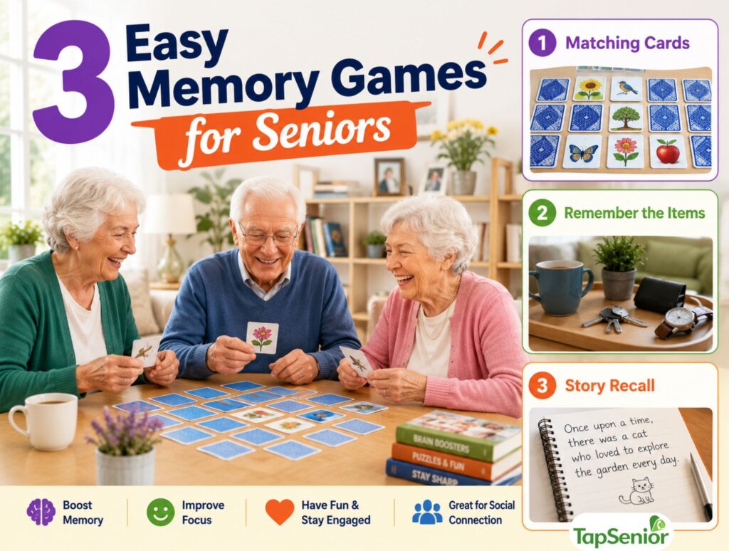 3 Easy Memory Games for Seniors