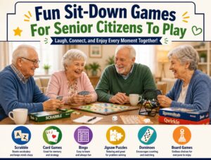 Fun Sit-Down Games For Senior Citizens To Play