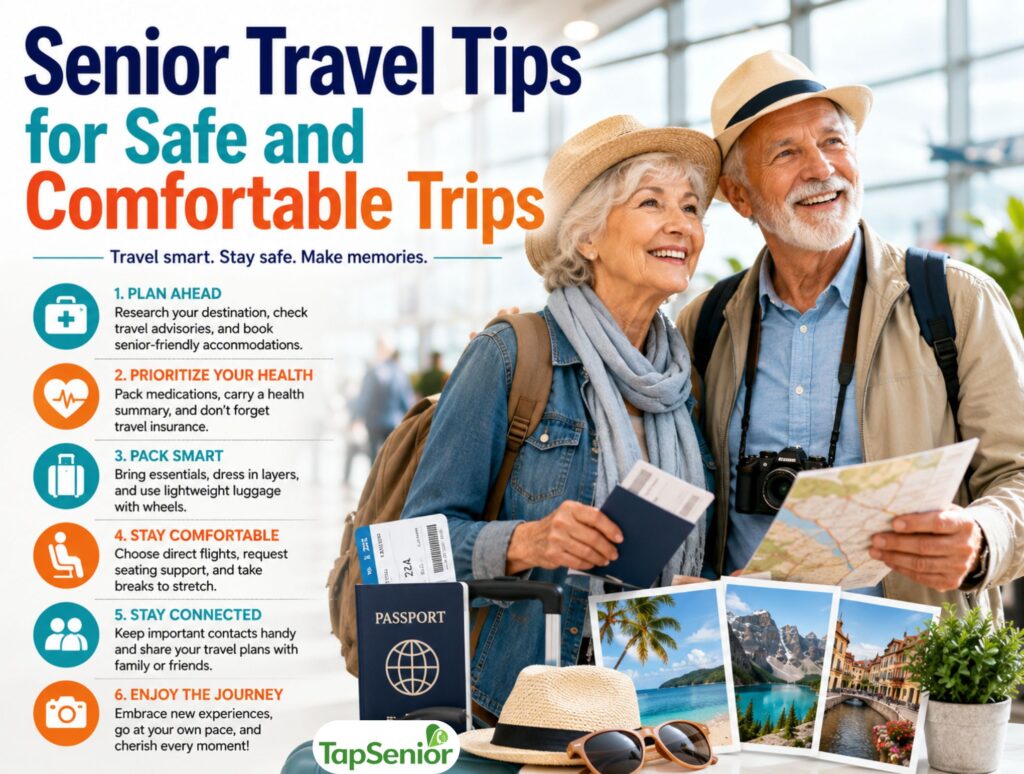 Senior Travel Tips for Safe and Comfortable Trips