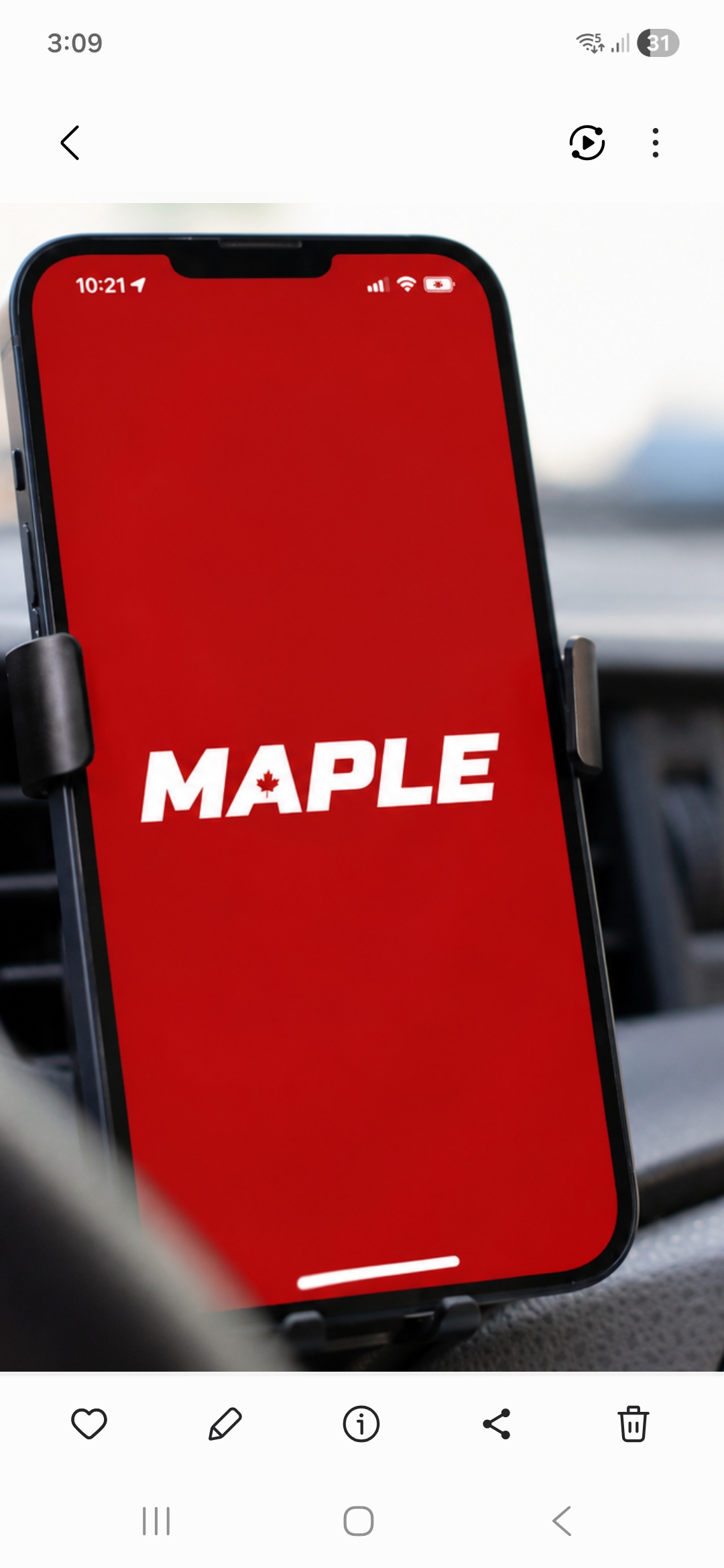 MAPLE CARE logo